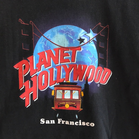 Vintage Planet Hollywood San Francisco T-Shirt - Picture 2 of 4